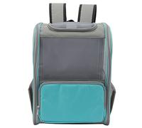 Sac à Dos Transporteur pour Animaux de Compagnie, Sac à Dos Transporteur pour Chats et Chiens Respirant idéal pour la randonnée, Les Voyages en Plein air, pouvant accueillir des an (Bleue)