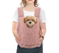 Sac À Dos Transporteur pour Chat - Accessoires pour Animaux Souples avec Poches | pour Chat et Chien de Petite Taille | pour Chiot, Chaton Moyen, Camping, Randonnée, Marche, Cyclisme, Équitation,