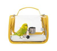 Sac à dos transporteur pour oiseau - Sac de voyage avec perchoir,Transporteur pour calopsitte,Pour voyage en extérieur, camping, road trip, vacances : perroquets, perruches, calopsittes, conures, caca