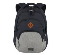 Sac à dos - travelite - Basic Melange - Bleu/Gris - 31x45x16 cm - 775g