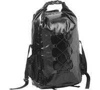 Semptec Sac à dos de trekking 30 L étanche en toile de bâche noir