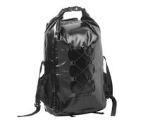 Sac à dos trekking étanche en toile de bâche 30 L - coloris noir - SEMPTEC