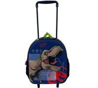 Sac À Dos Trolley Garçon Jurassic World Devant 3d Moulé En Synthétique Rouge TU
