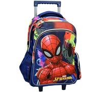 Sac À Dos Trolley Garçon Polyester Motif Spider-man Spiderman Bleu TU