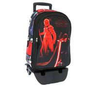 Sac À Dos Trolley Imprimé The Last Jedi En Textile Star Wars Noir / Rouge / Jaune TU