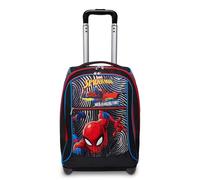Sac À Dos Trolley Spiderman The Greatest Hero Trolley 2 Roues Jet Black Nd