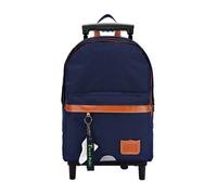 Sac à dos Trolley - Tann's - Les Incontournables - Bleu marine - 52x33x25 cm - Recyclé