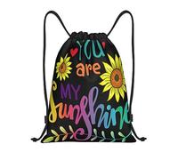 Sac À Dos Tu ES Mon Soleil Sac De Sport Résistant Sacs À Cordon Réglable Gym Sack pour Gym Fête Voyage