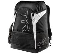 TYR Sac à dos Alliance Team 45L – Natation – Noir/Blanc