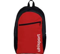 Uhlsport Sac à dos ESSENTIAL BACKPACK – multifonction résistant à l'eau/saleté 20 L rouge/noir/blanc