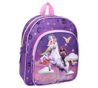 Sac à dos UNICORN ACADEMY SOPHIA et WILDSTAR - Sac à dos pour enfants | École | Maternelle - Couleur Violet - Dimensions 30x25x11cm - 295-00913