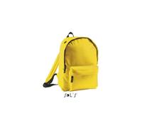 Sac à dos - UNIQUE - Rider - Jaune - Bretelles réglables - Dos matelassé