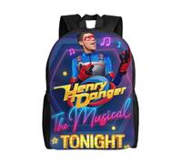 Sac à dos unisexe Henry Danger The Musical pour ordinateur portable, cartable d'école, cartable léger