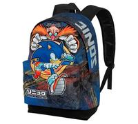 Sac à dos urbain léger Sega-Sonic Checkpoint HS FAN 2.0 - KARACTERMANIA - Bleu
