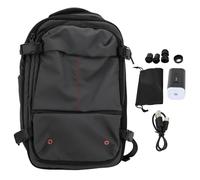 Sac à Dos Vacumatisé 19 Pouces, Grande Capacité, Étanche, Extensible, Pour Voyage et Affaires - Pompe à Vide Électronique Intégrée, Design Antivol, Polyvalent et Stylé (Grise)