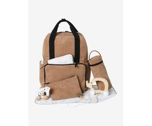 Sac à dos velours côtelé Travel noisette TU