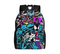 Sac à dos Venom, sac à dos de voyage pour ordinateur portable, sac d'école résistant à l'eau, durable-SYS1160 Noir