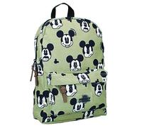 Sac à Dos Vert | Disney Mickey Mouse | 33 x 25 x 10 cm | Sac Enfant