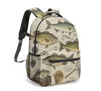 Sac à dos vintage imprimé bateau pirate 40,6 cm crâne drapeau coffre au trésor esquisse carte nautique dessinée à la main vieilles armes sac, 04, L, Décontracté