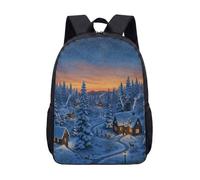 Sac à dos vintage train à vapeur 43,2 cm, sac d'école rétro avec motif de wagons de chemin de fer coucher de soleil pour enfants et étudiants, 12, L, Minimaliste