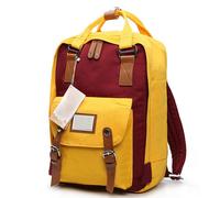 Sac à Dos Voyage École Sport 38 * 28 * 15 cm Jaune Rouge YONIS