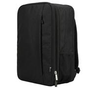 Sac à Dos Voyage Extensible Bagage Cabine Avion 30x15x40 cm, Sac à Dos Ordinateur Portable 17.3" Antivol, Multi Compartiments, Imperméable, avec Sangle Valise, Travail École W nd