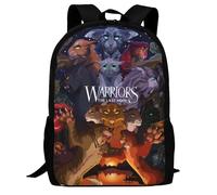 Sac a dos Warrior Cats, sac a dos pour ordinateur portable imprime 3D, sac a dos leger et decontracte, sac a dos de voyage multifonction