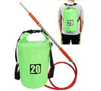 Sac à dos Water Soaker Toy - 60 cm - 20 l - Grande capacité - Pratique pour le rangement - Pistolet à eau de pulvérisation - Convient pour la plage, le parc d'attractions, le rafting (vert)