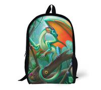 Sac à dos Wings Of Fire, sac à bandoulière basique, cartable, sac à dos - XTYD1957 Noir