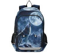 Sac à dos Wolf Standing Rock Moonlight pour garçons et filles