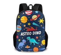 Sac À Dos Zodiac Constellation Planet Galaxy Starry Night Stars Space UFO Cartoon Dinosaurs Sac D'École Homme Et Femme Daypack Tendance Cartable pour Randonnée Étudiant Scolaire