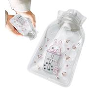 Sac À Eau À Bouteille Chaude | Bouteille De Chauffage Sac À Eau Chaude, Bouteille D'eau Chaude Portable, Conception Créative Sac Chaud Transparent, Dessin Animé Bouteille D'eau Chaude, Compression Cha