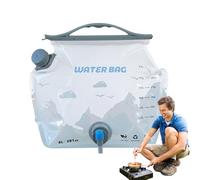 Sac à eau, avec réservoir anti-fuite, sac de stockage d'eau de camping de 8 l, pour la randonnée, la préparation en plein air, la randonnée, l'équitation, les pique-niques, les roadtrips, les fêtes