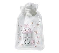 Sac à eau chaude, 160 ml, sac à eau chauffant portable de dessin animé, bouteille d'eau chaude, bouteille d'eau chaude, pochette à eau chaude, chauffe-pieds, petite poche à eau chaude pour homme et
