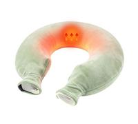 Sac à eau chaude, chauffe-épaules en forme de U, sac chauffant avec housse en polaire, pour femmes et hommes, pour les mains, les épaules, la maison, les voyages, l'hiver et la détente