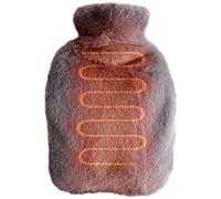 Sac À Eau Chaude | Sac À Eau Avec Doublure Polaire Douce Et Poche De Mains | Réfracteur À Lit Réutilisable, Chauffe-main Et Alternative Au Tampon À Thé