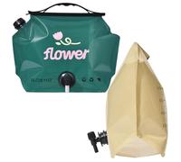 Sac À Eau de Randonnée - Conteneur d'eau Portable 8 litres - 2X Poches Réutilisables Pliables Ouverture Totale Nettoyage Facile Léger pour Randonnée Voyages Camping-Car