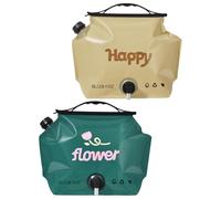 Sac À Eau de Randonnée | Sac À Eau Pliable 8L - 2X Poches Réutilisables Pliables Ouverture Totale Nettoyage Facile Léger pour Randonnée Voyages Camping-Car