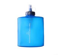Sac à eau d'extérieur 1000/2000 ml pliable tout-terrain portable pour course à pied, bouteille d'eau souple avec cartouche filtrante pour l'hydratation du sport (1000 ml)