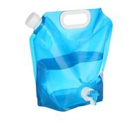 Sac À Eau Extérieure | Récipient D'hydratation Pliable | Porte-eau Portable Léger | Conception Résistante À La Fuite, Poignée Épaisse Et Durable, Bouchon À Vis Large, Facile À Plier Et À Nettoyer