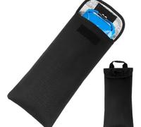 Sac à eau isotherme 3 L, noir pour randonnée, cyclisme, housse de réservoir de refroidissement Oxford 600D, 44 x 20 cm