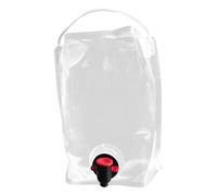 Sac À Eau Pliable - Sac Pliable De 5,5 L, Récipient Transparent Étanche, Poignée Portable | Sacs De Randonnée De Camping, Approvisionnement En Eau En Plein Air, Pour Les Activités De Survie D'aventure