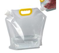 Sac à eau portable de camping - Sac à eau pliable pour le camping | Sac de transport d'eau portable pliable pour l'extérieur, outil de stockage d'eau en design de buse d'eau pour voyage, maison, mur