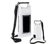 Sac à eau pour la randonnée, poche de piscine imperméable, sac de natation pour kayak de 2 L avec poche pour téléphone portable, étui de téléphone étanche avec lanière pour kayak, plage, rafting,