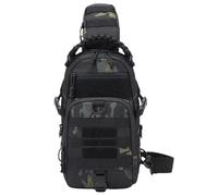 Sac à écharpe pour hommes, sac à écharpe pour hommes, porte-téléphone de camp de poitrine - fan de l'armée imperméable pour sac à écharpe pour hommes pour le vélo, l'entraînement, les activités de ple