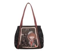 Sac à épaule - ANEKKE - Mademoiselle Tote Bag - Multicolore - 100% polyuréthane - Zippée