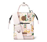 Cabaïa Sac bandoulière Nano Bag Adventurer Kotor 1,8 L Multicolore Polyester recyclé