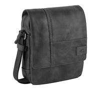 Sac à épaule bandoulière - camel active - Laos Cross Bag S - Noir - 21x26x6 cm - 100% polyuréthane