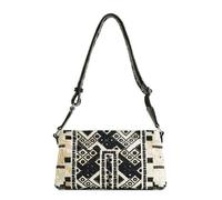 Sac à épaule bandoulière - Desigual - Bols Bianca - Noir - Beige - 100% coton