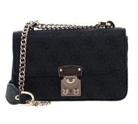 Sac à épaule bandoulière - GUESS - Eliette Logo Mini - Noir - Gris foncé - 100% polyuréthane